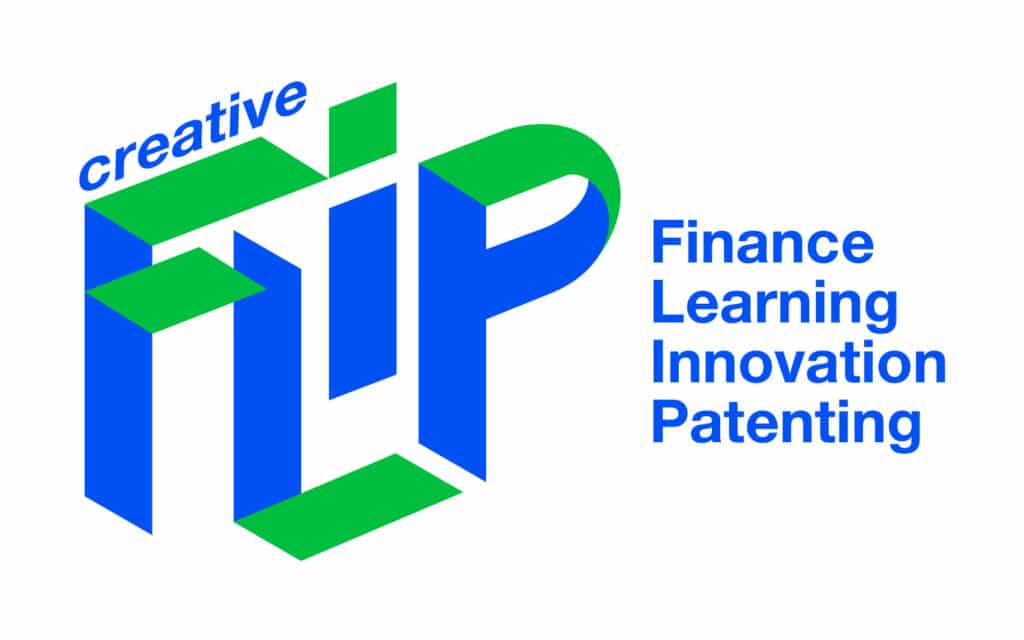 FLIP Logo bluegreen horz