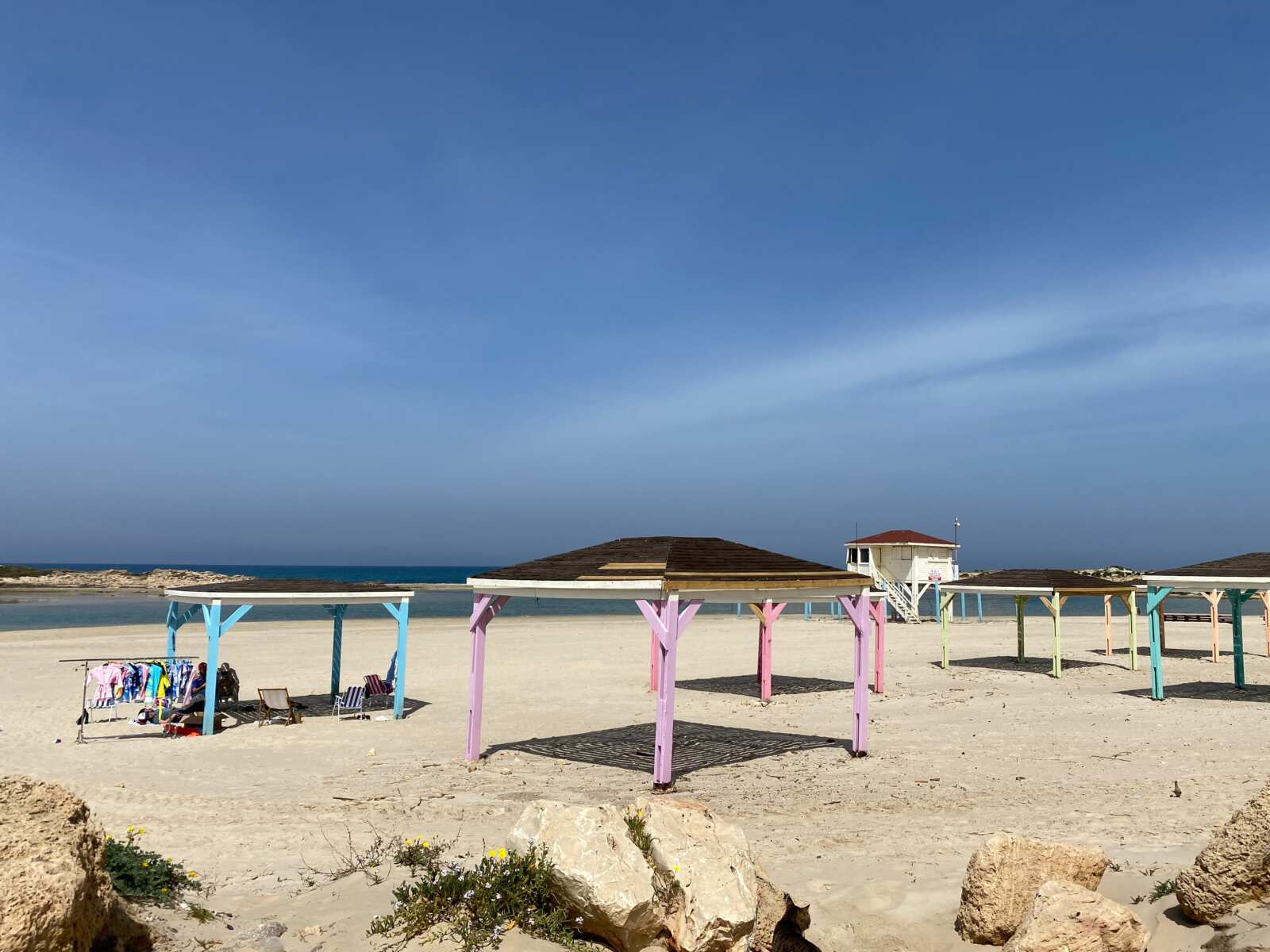 Beach between TLV and Haifa