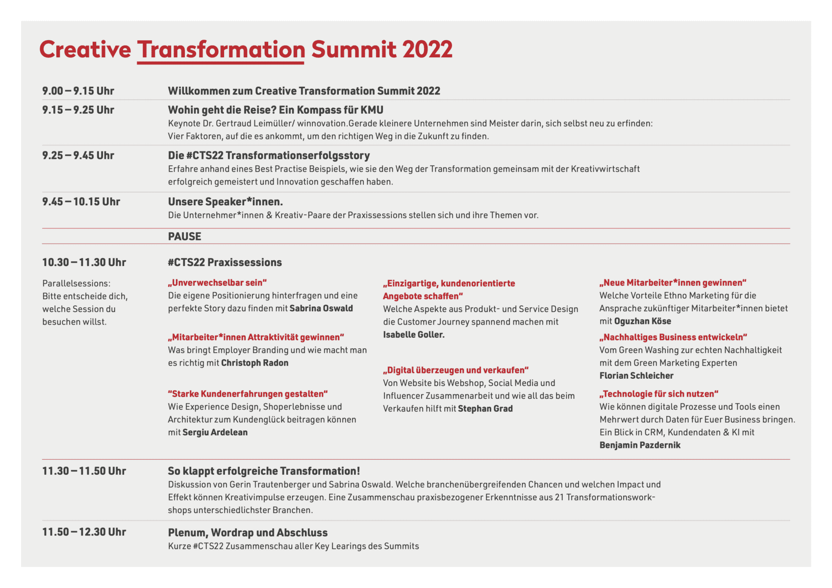 Final_Lay_Creative Transformation Summit 2022 Ablauf_korr 08032022